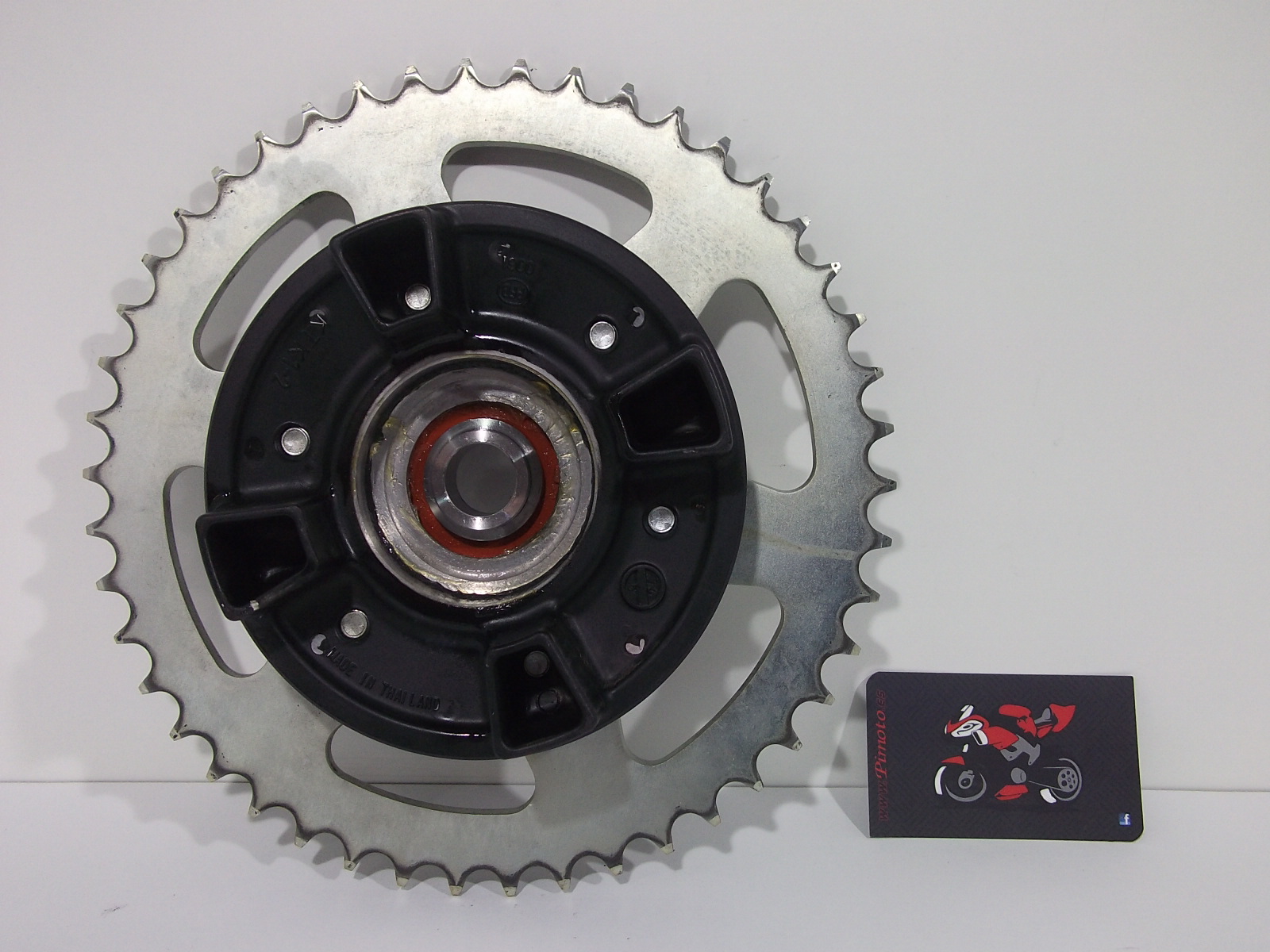 PLATO CON PORTAPLATOS Y SILENTBLOCK KAWASAKI ER6-N 2013 - Imagen 3