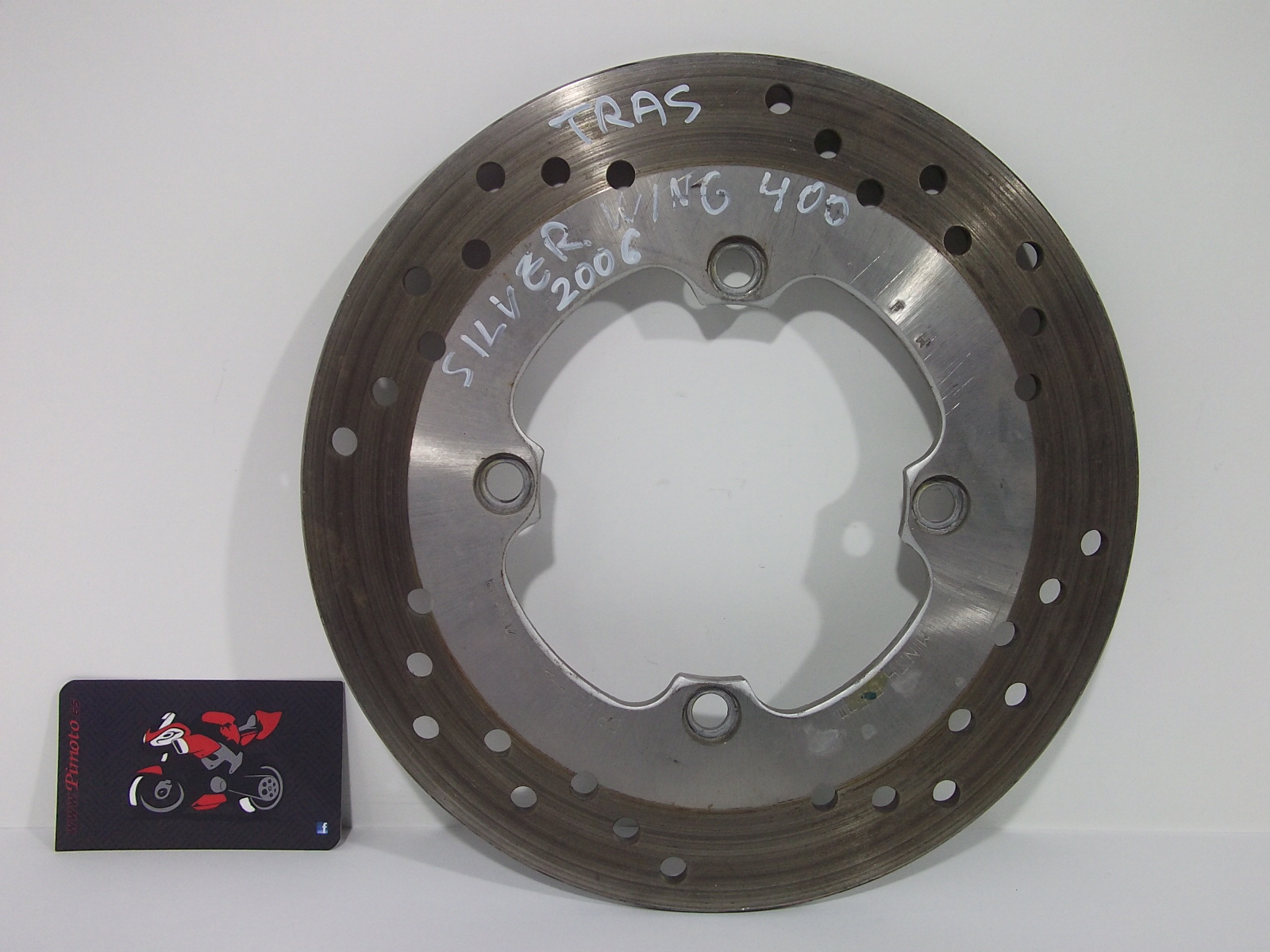 DISCO DE FRENO TRASERO HONDA SILVER WING 600-400 2006/09