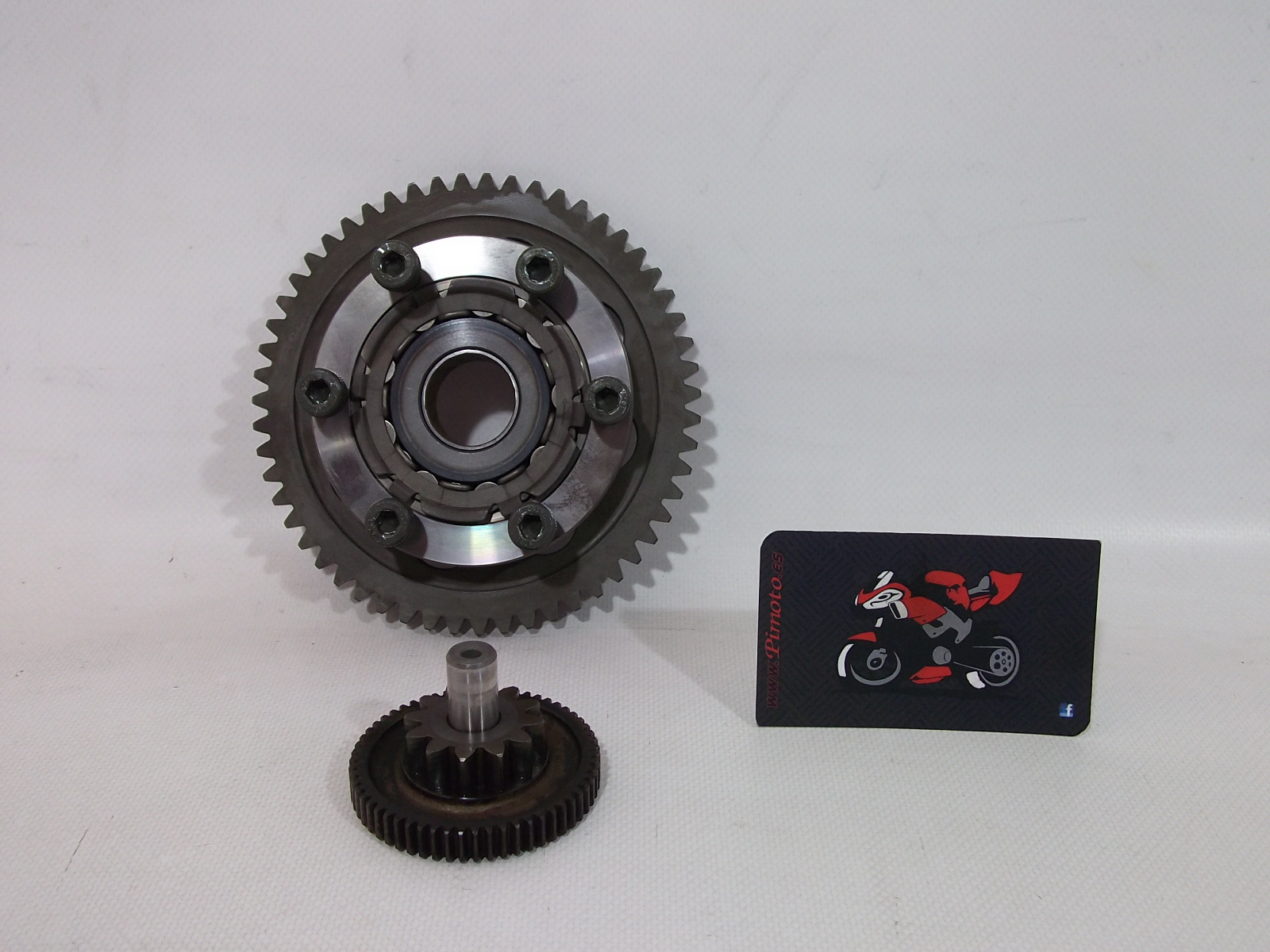 EMBRAGUE DE ARRANQUE + PI&Ntilde;ON AUXILIAR YAMAHA MAJESTY 400  2004/2008