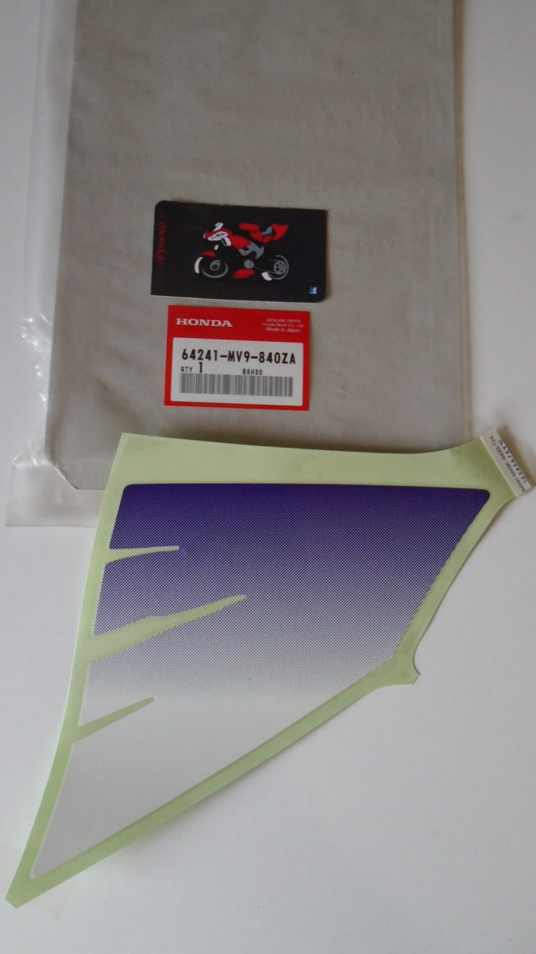 64241-MV9-840ZA ADHESIVOS OEM HONDA