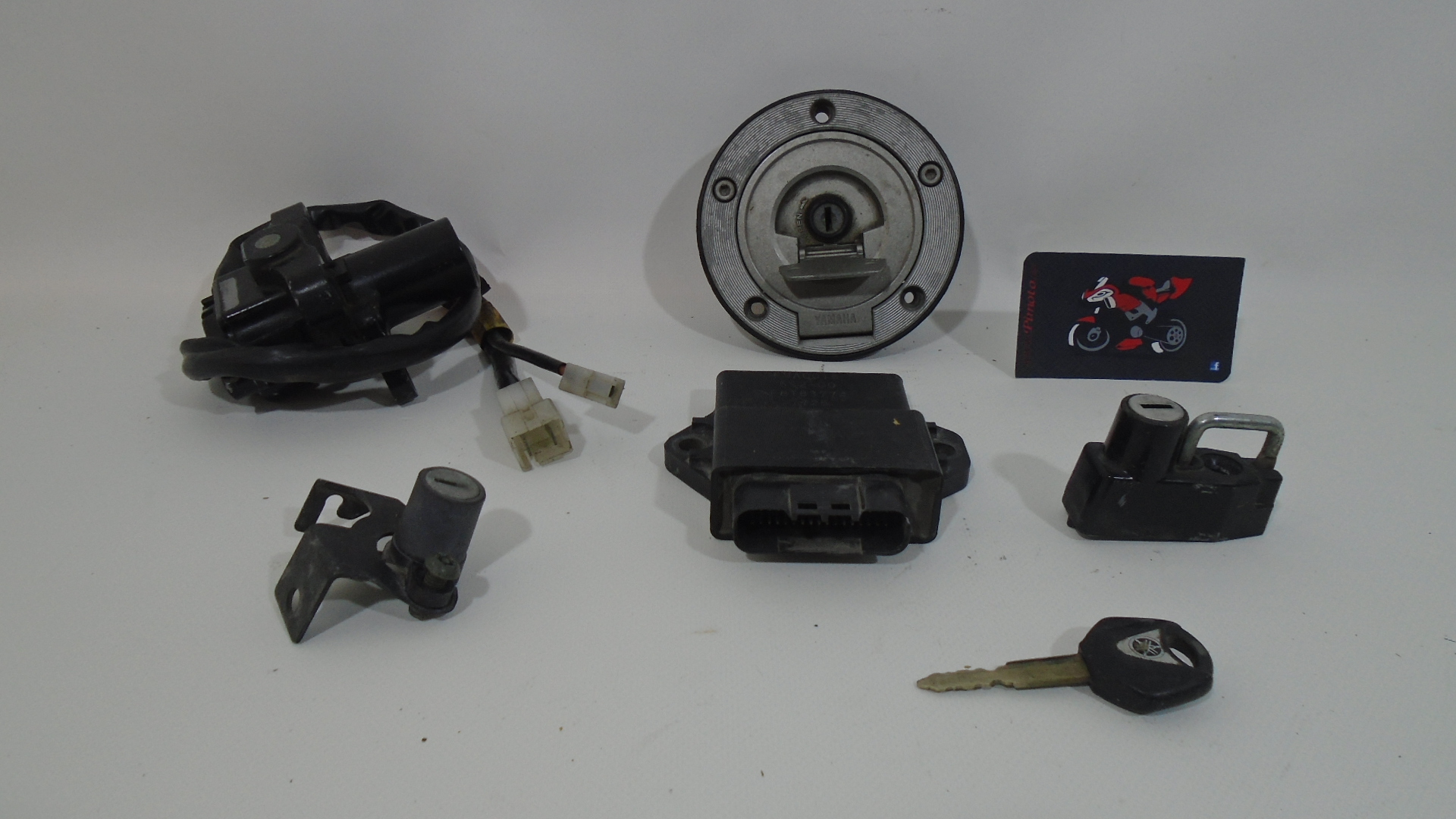 CONJUNTO CERRADURAS SIN INMOVILIZADOR YAMAHA FZ6 S2 07-10 - Imagen 3