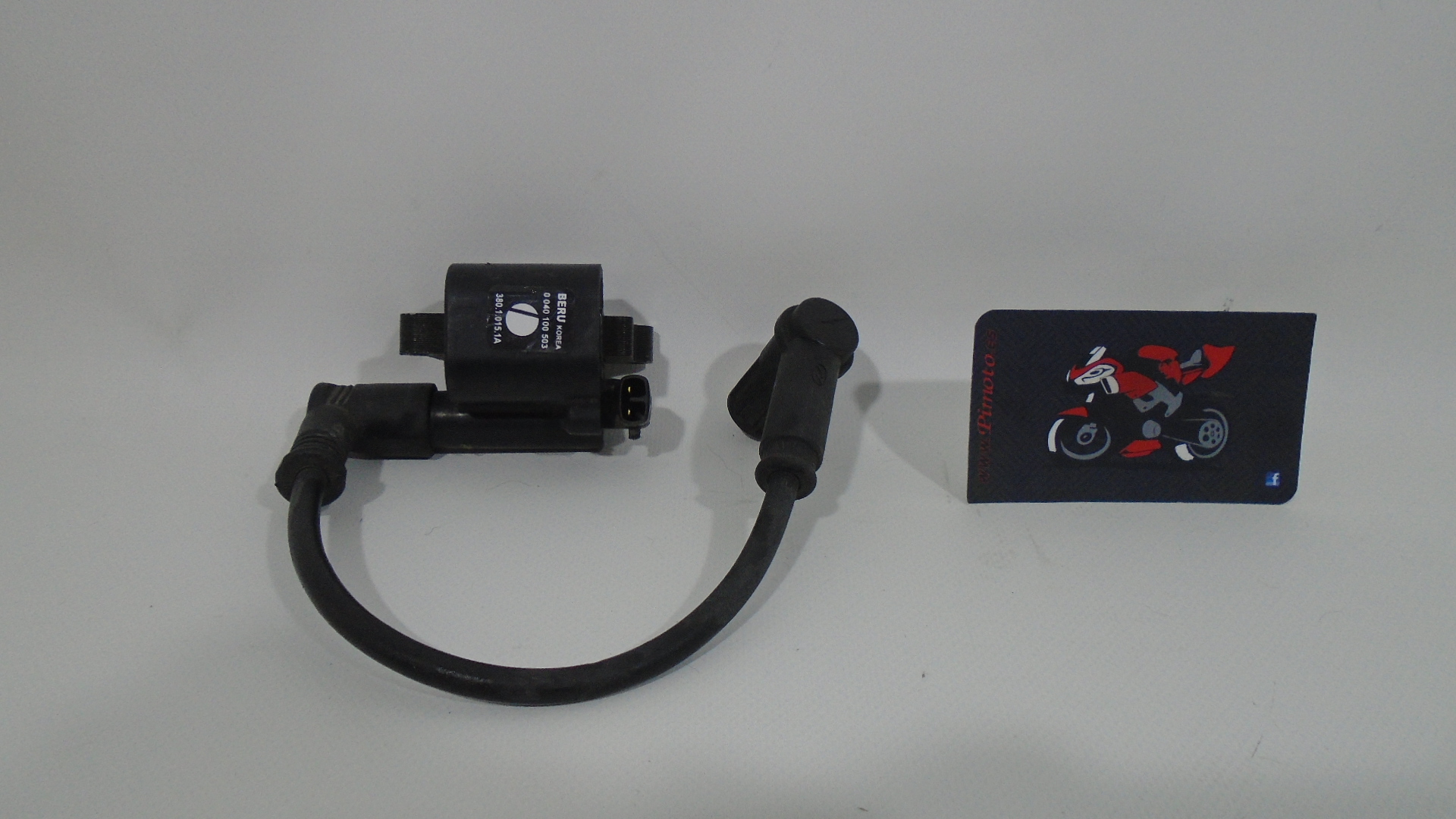 BOBINA DE ALTA + PIPA CABLE CORTO DUCATI MONSTER 696