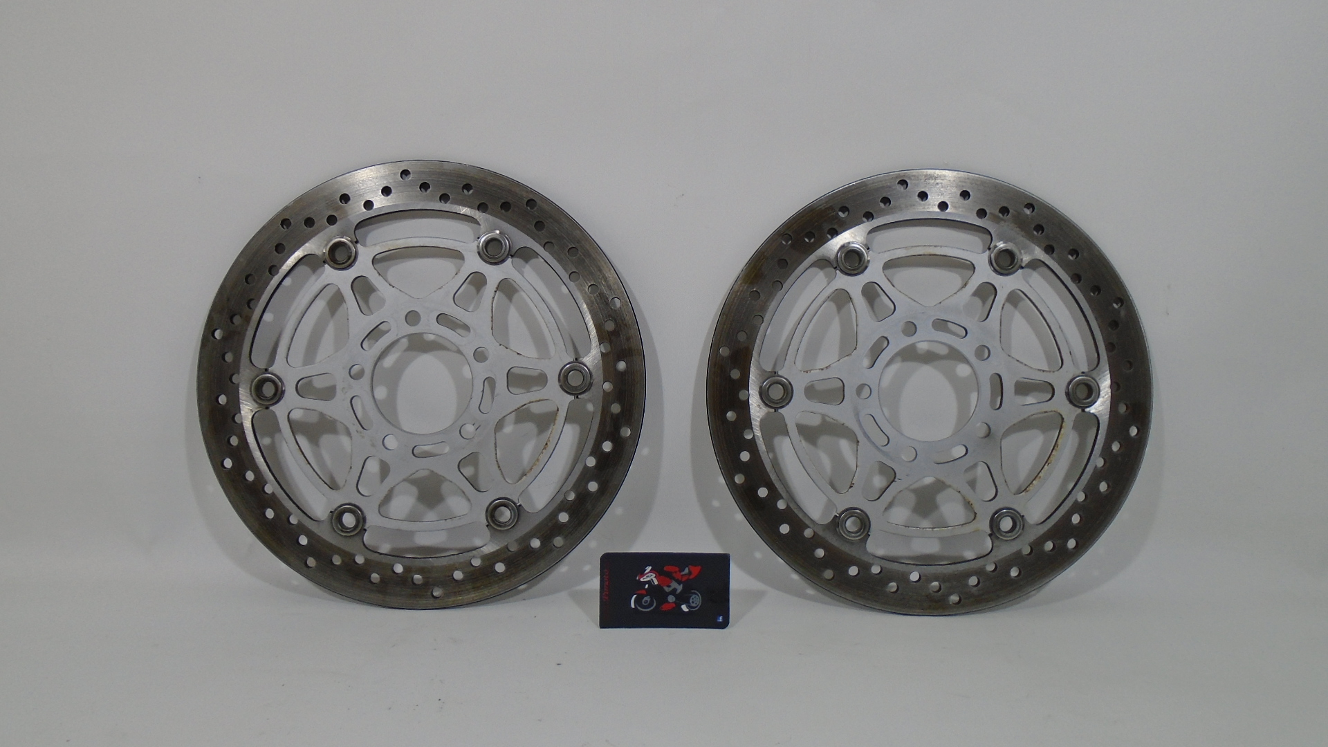 CONJUNTO DISCOS DE FRENO DELANTEROS  SUZUKI V-STROM 650 04-07 - Imagen 3
