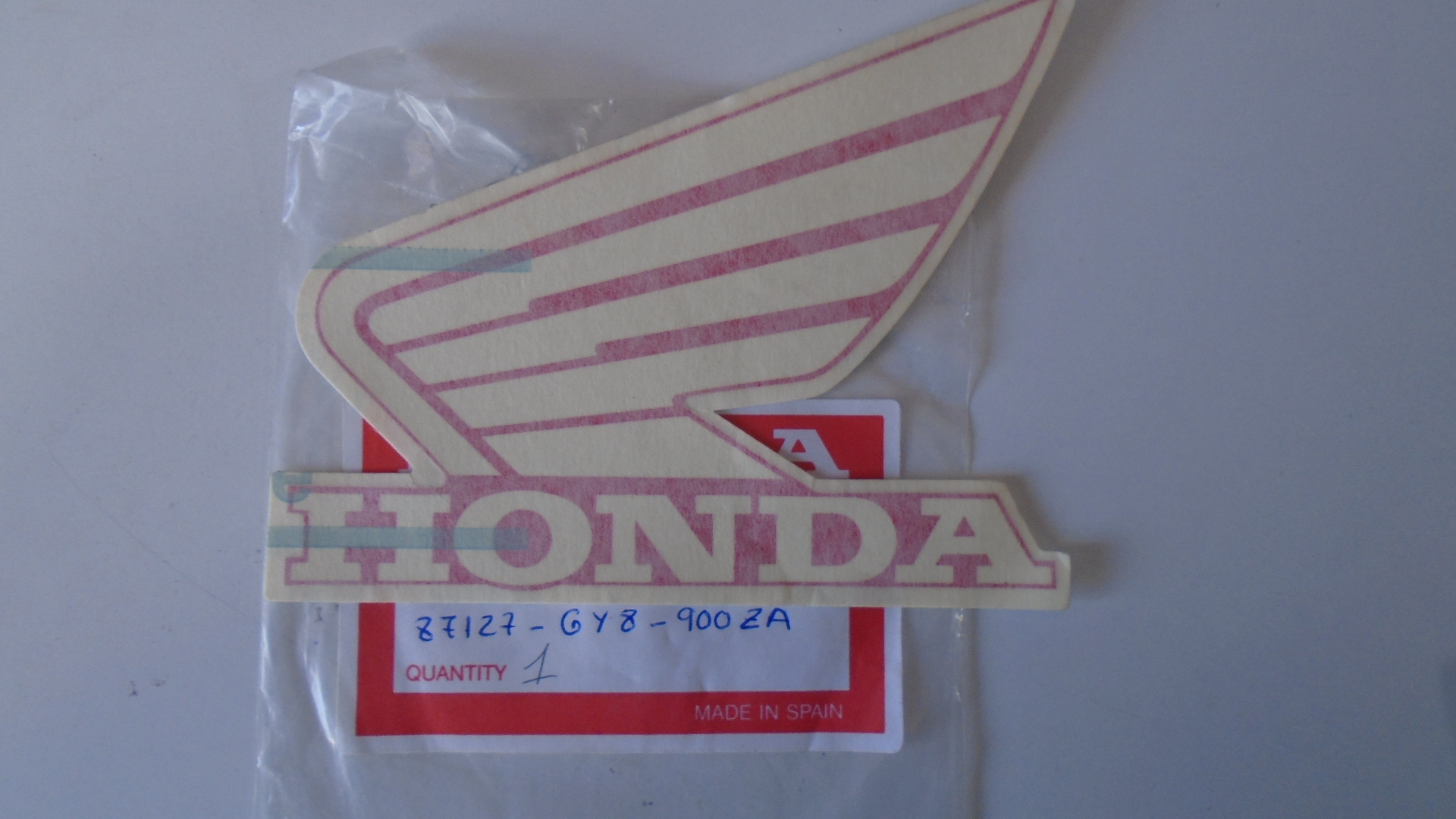 87127-GY8-900ZA ADHESIVOS OEM HONDA.